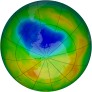 Antarctic Ozone 2002-10-29